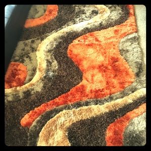 Rug multi color & texture